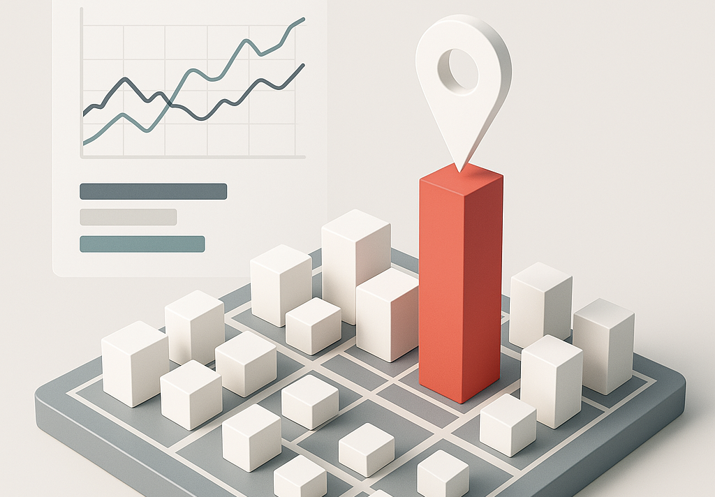 Real estate market analytics dashboard